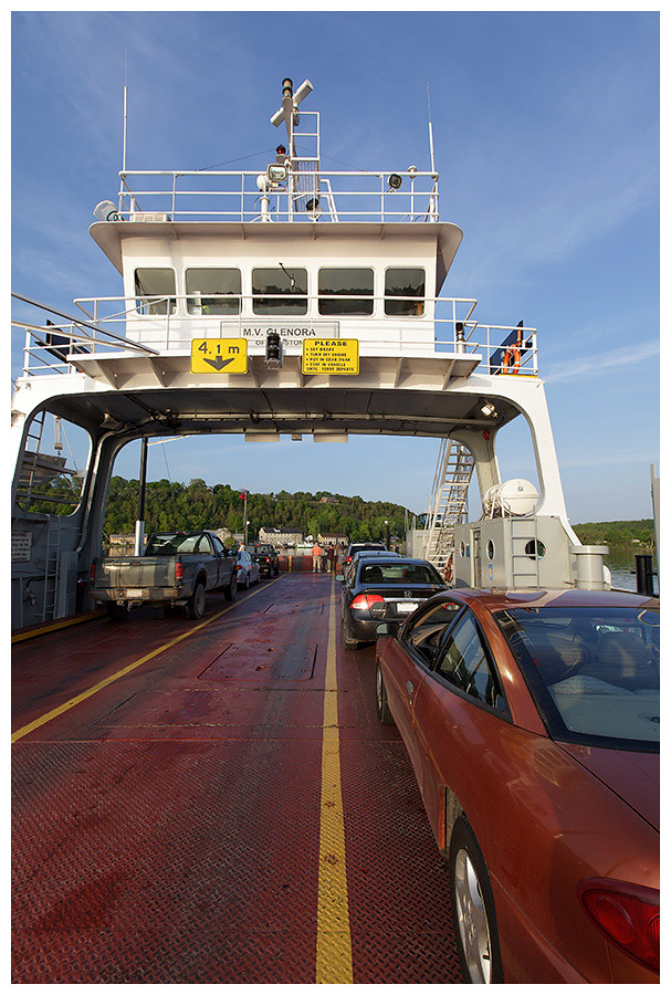 Glenora Ferry to Picton ,Ontario
